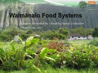 August 25, 2011  Purpose of Report  Concluding a CDC calendar year  Report on activities