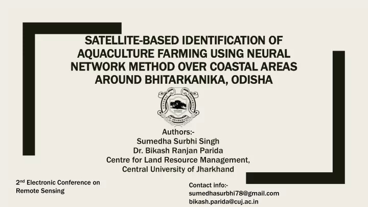 net etwork ork met ethod hod ove ver coast astal l area