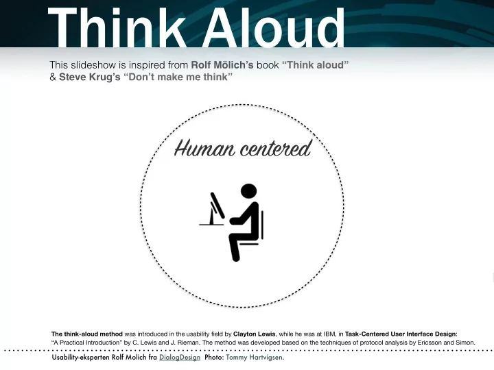 think aloud