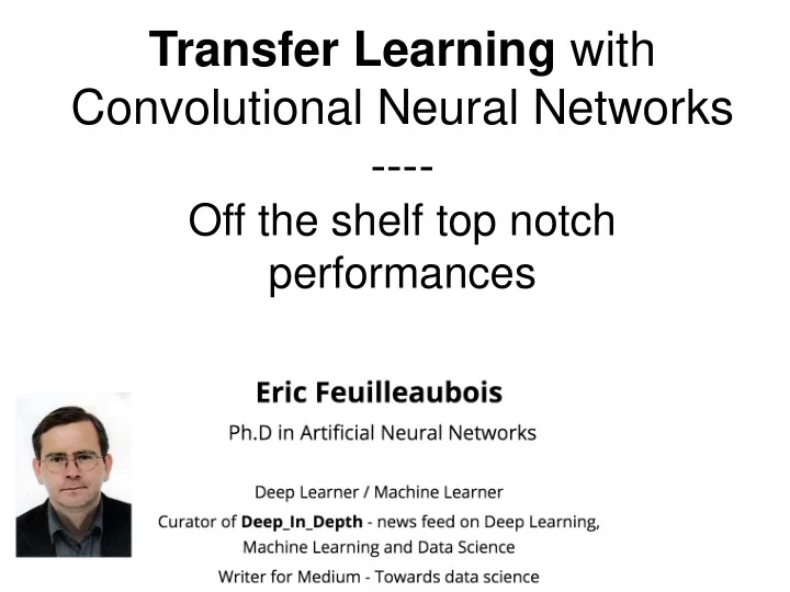 convolutional neural networks