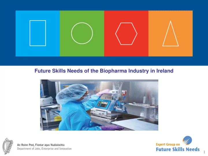 1 objective of study to review the skills needs of the
