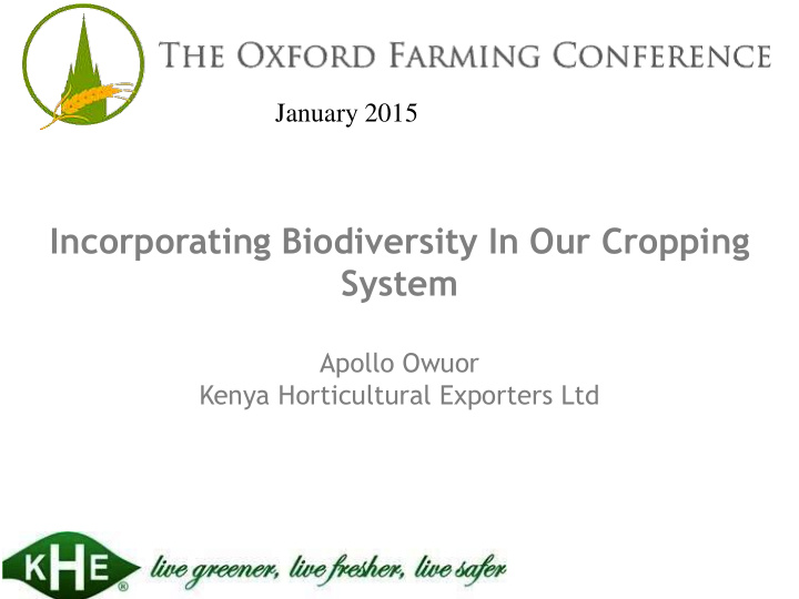 apollo owuor kenya horticultural exporters ltd i