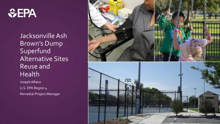 jacksonville ash brown s dump superfund alternative sites