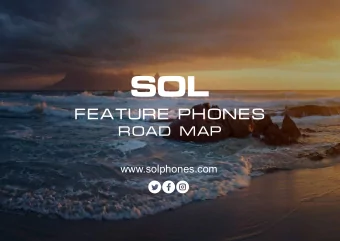 FEATURE PHONES  ROAD MAP  w  w  w  .  o  l  p  h  o  n  e  s  .  c  o  m  CHARON  SOL  TALK BIG!