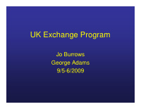 uk exchange program