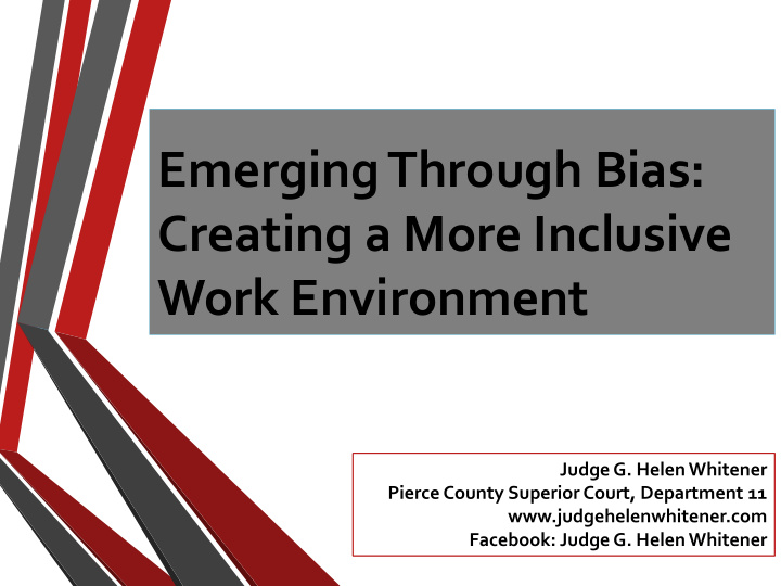 creating a more inclusive work environment