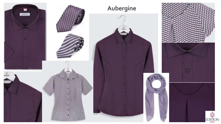 aubergine cobalt navy black