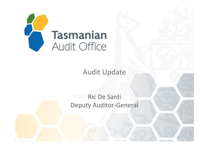 audit update