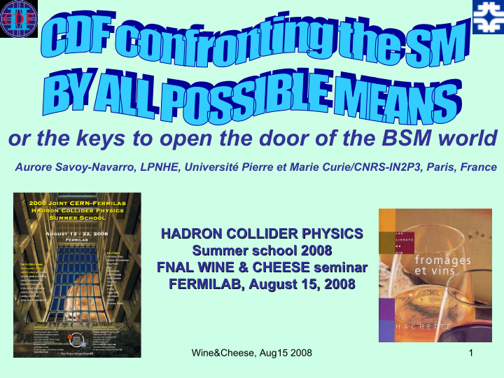 or the keys to open the door of the bsm world