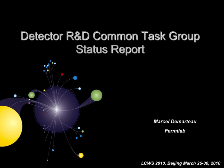 marcel demarteau fermilab