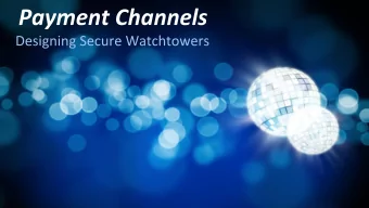 Assuming rational parties and watchtowers  - Will a party commit fraud?  - Will a watchtower get