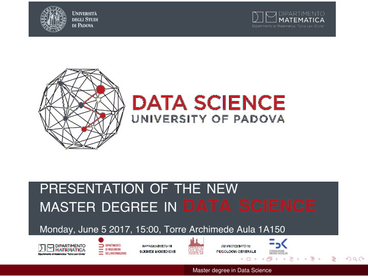 logoslides master degree in data science why a new master