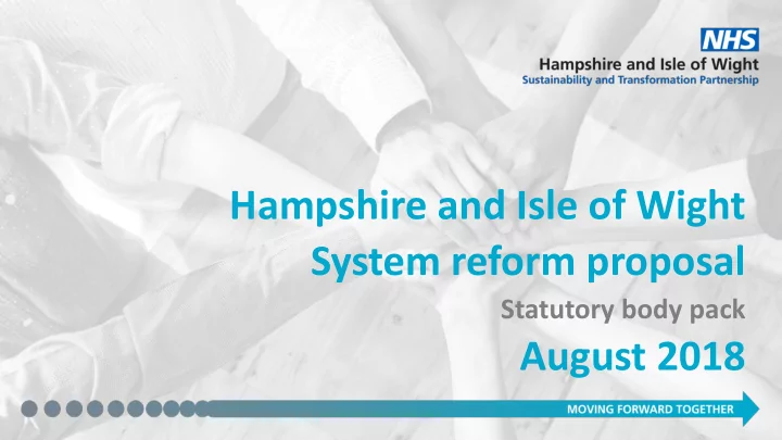 system reform proposal
