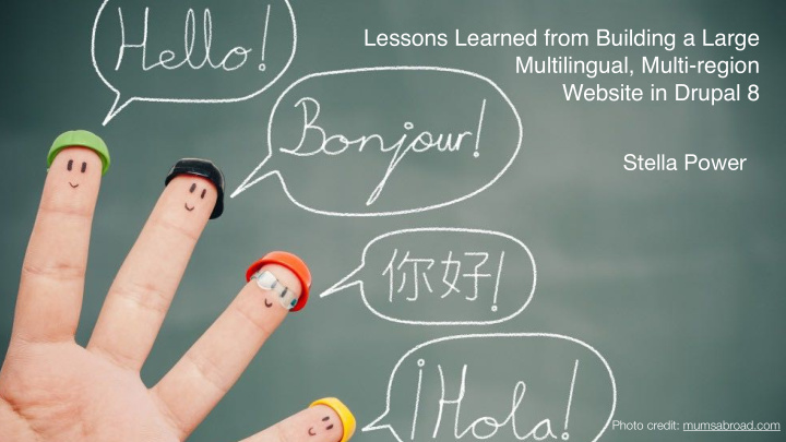 lessons learned from building a large multilingual multi