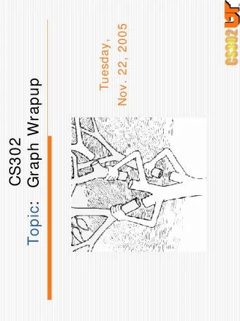 Topic:   Graph Wrapup  CS302  The Kevin Bacon Game    Object:  Link a movie actor to  Kevin