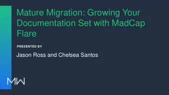 Flare  PRESENTED BY  Jason Ross and Chelsea Santos  INTRODUCTION  Introduce the two writing