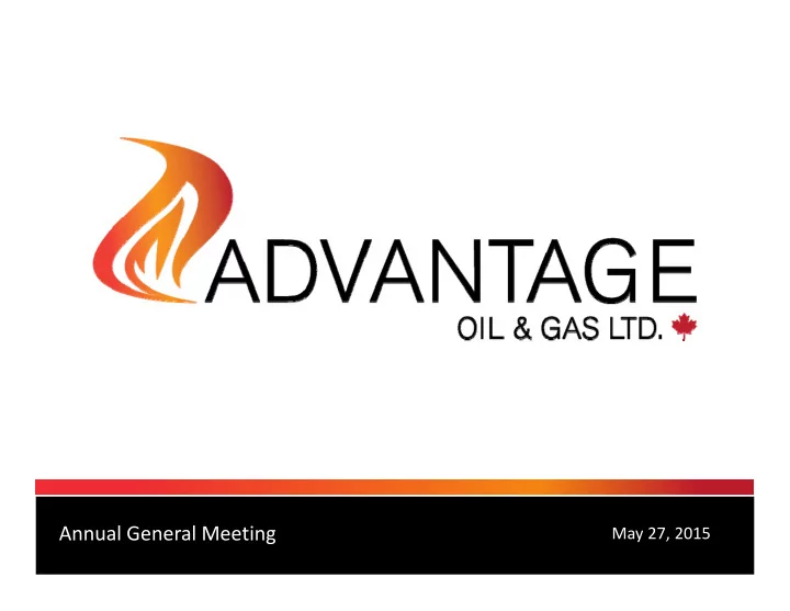 annual general meeting