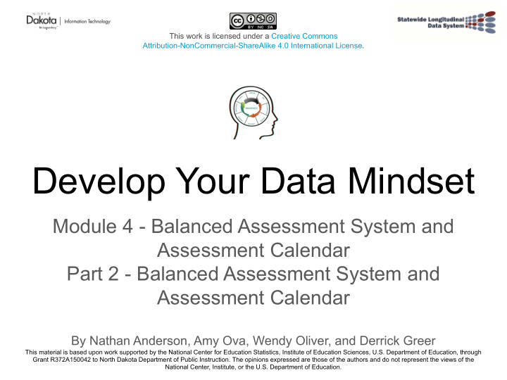 develop your data mindset