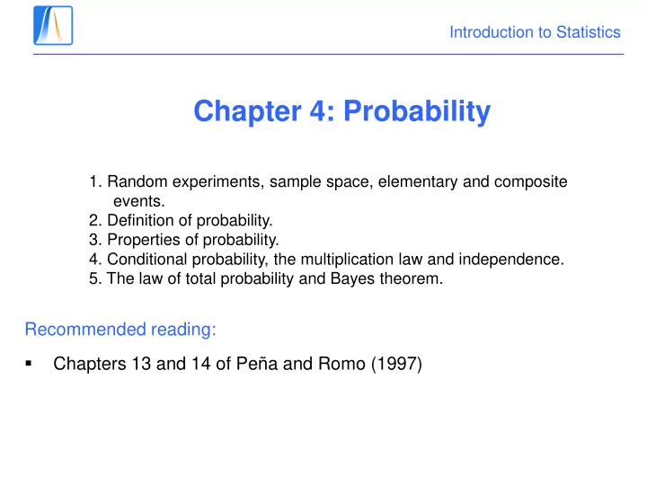 chapter 4 probability
