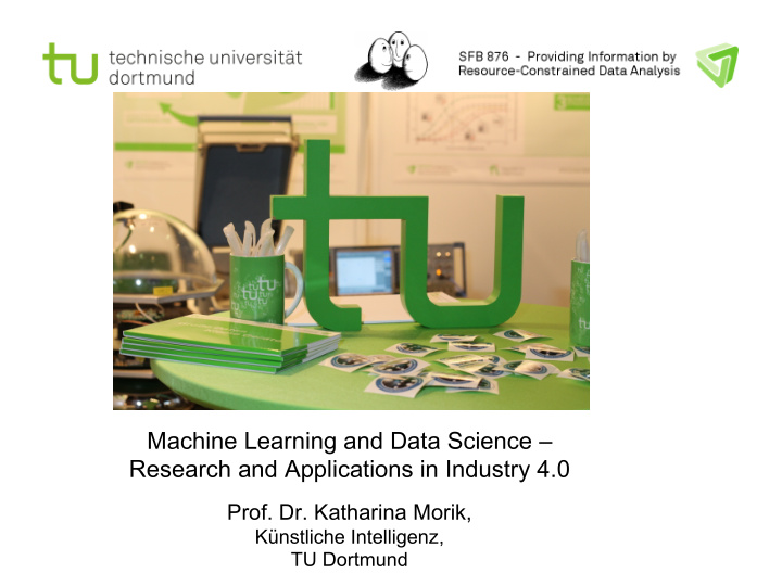 machine learning and data science research and