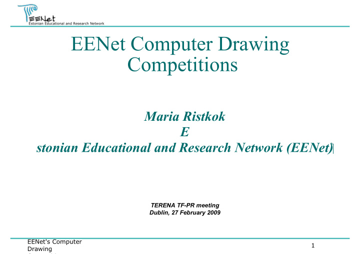 eenet computer drawing competitions