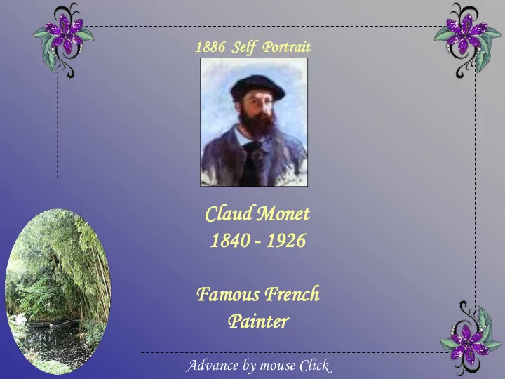 claud monet
