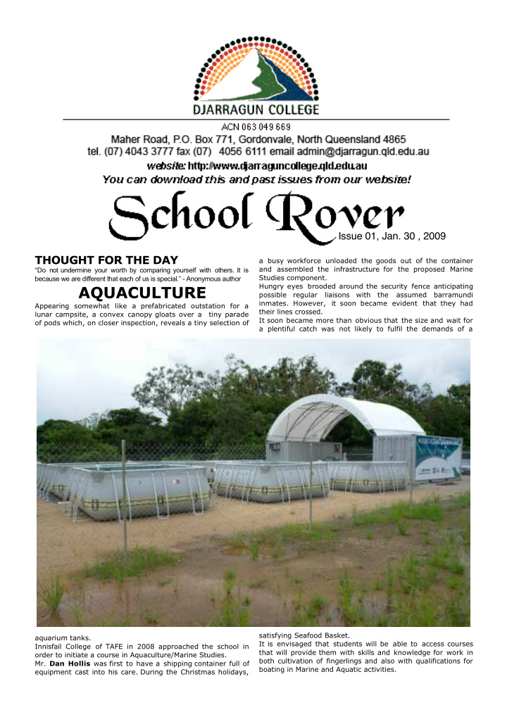 aquaculture