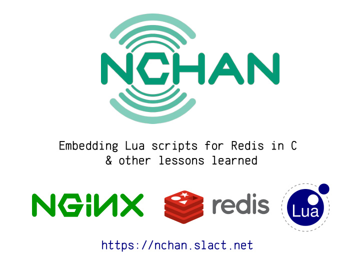 embedding lua scripts for redis in c other lessons