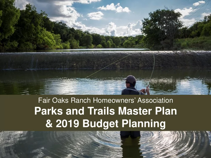 parks and trails master plan 2019 budget planning sticky