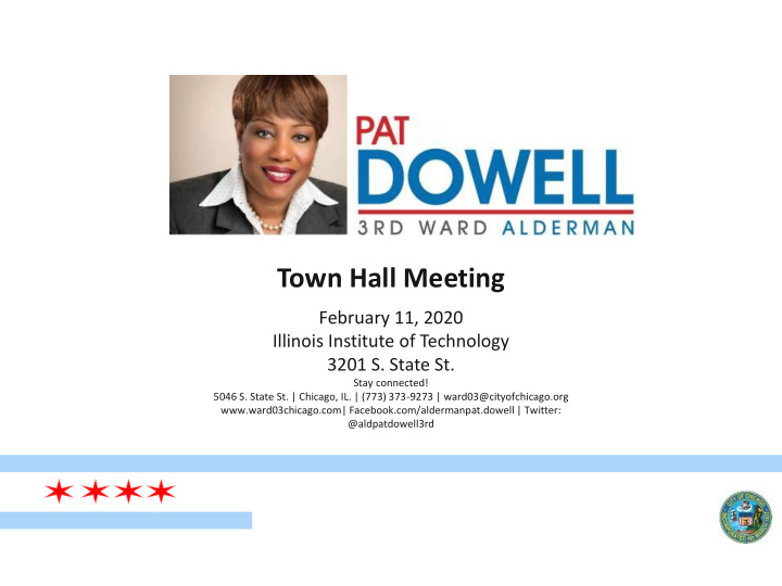 town hall meeting