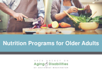 nutrition programs for older adults food insecurity in