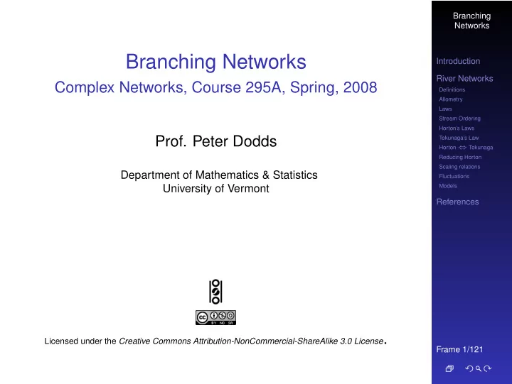 branching networks
