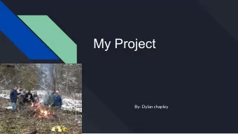 My Project  By- Dylan chapley  Planning process  I started to plan my project about a week after