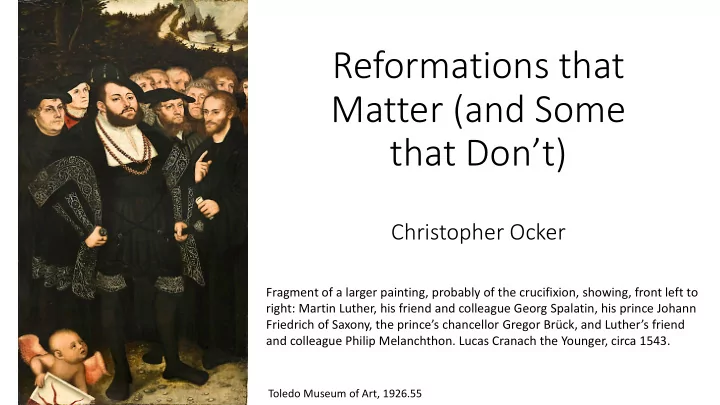 reformations that