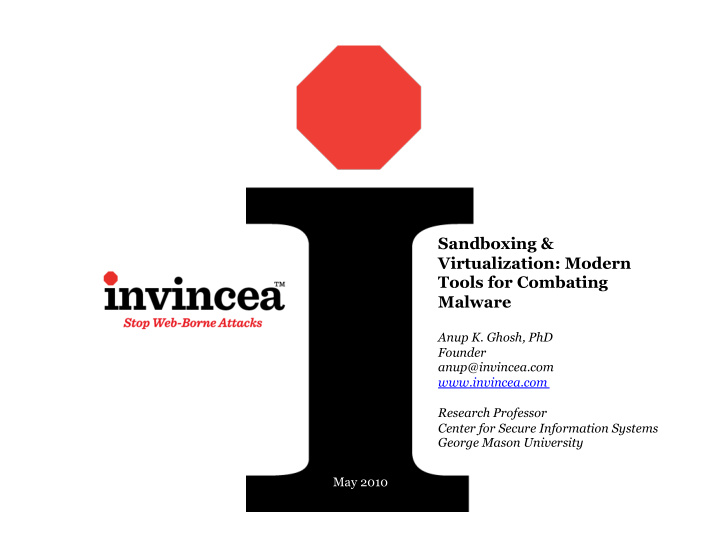 sandboxing virtualization modern tools for combating