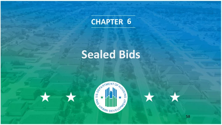 sealed bids