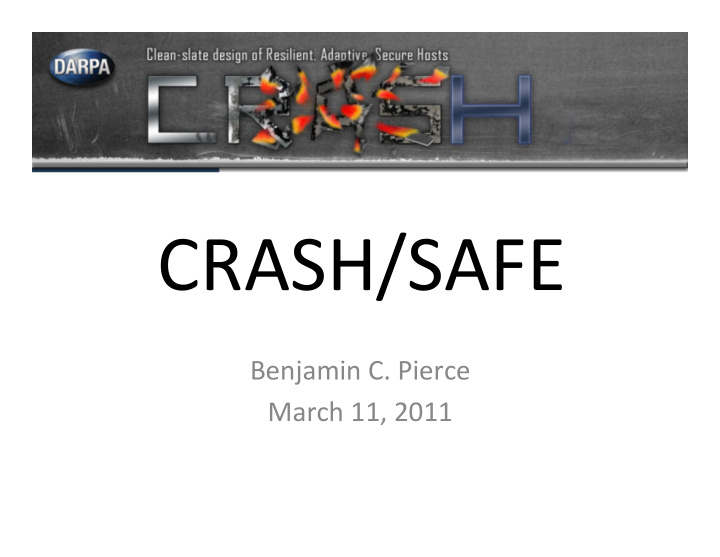 crash safe