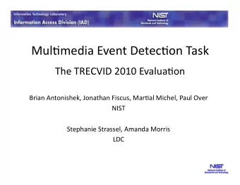 Mo$va$on  Currentmul$mediasearchtechnologiesprovidelimitedsearch