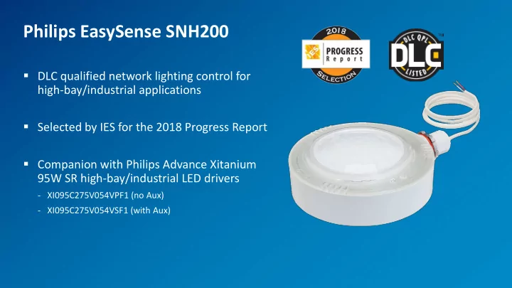 philips easysense snh200