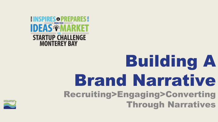 building a brand narrative