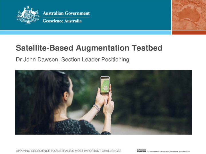 satellite based augmentation testbed