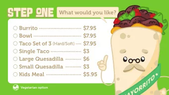 Step OOe  Step OOe  What would you like?  rito .............................