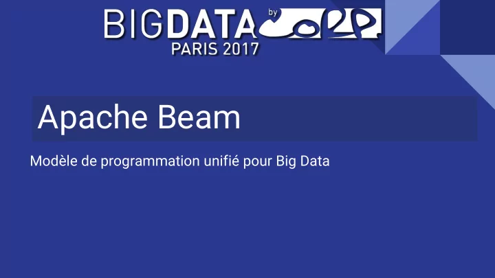 apache beam