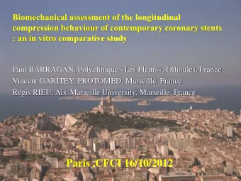 {  Rgis RIEU, Aix-Marseille University, Marseille, France  Paris ,CFCI 16/10/2012  Taxus Liberty