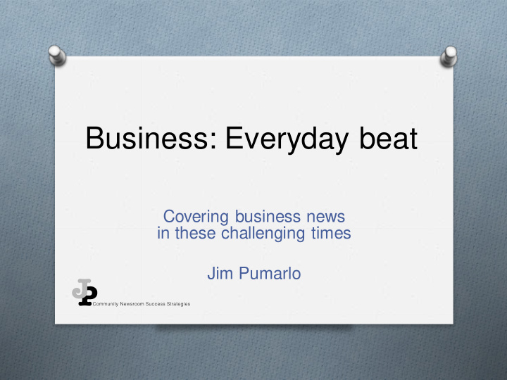 business everyday beat