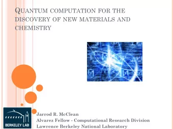 Q UANTUM C OMPUTING  W HY N OW ?  Practical  Applications  Quantum Supremacy  Quantum Excitement