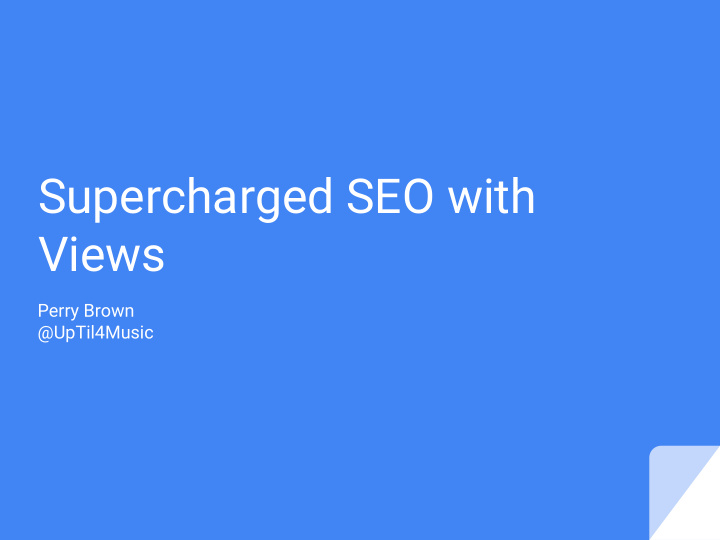 supercharged seo with views