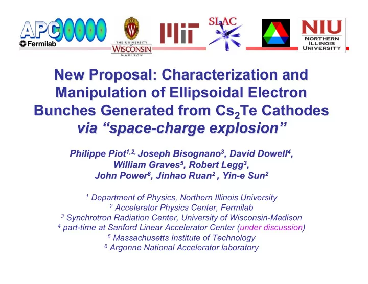 new proposal characterization and new proposal