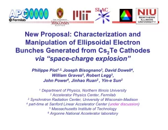 New Proposal: Characterization and  New Proposal: Characterization and  Manipulation of Ellipsoidal