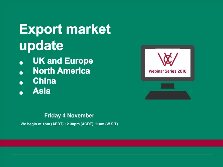 friday 4 november